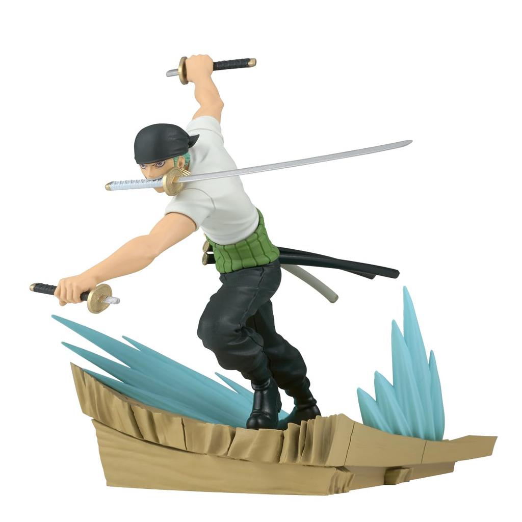BANPRESTO One Piece Roronoa Zoro Senkou Zekkei Figure