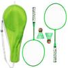 1 пара ракеток для бадминтона с мячами, набор для бадминтона на 2 игрока для детей, спортивные игры в помещении и на открытом воздухе