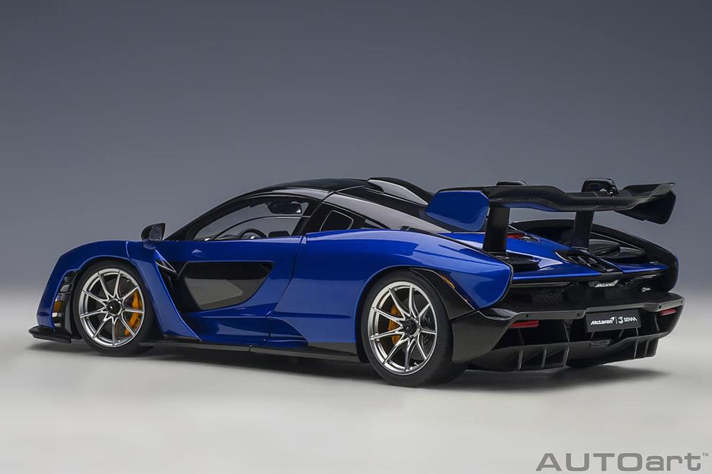AUTOart McLaren Senna Metallic Blue Готовый продукт 76079 1/18
