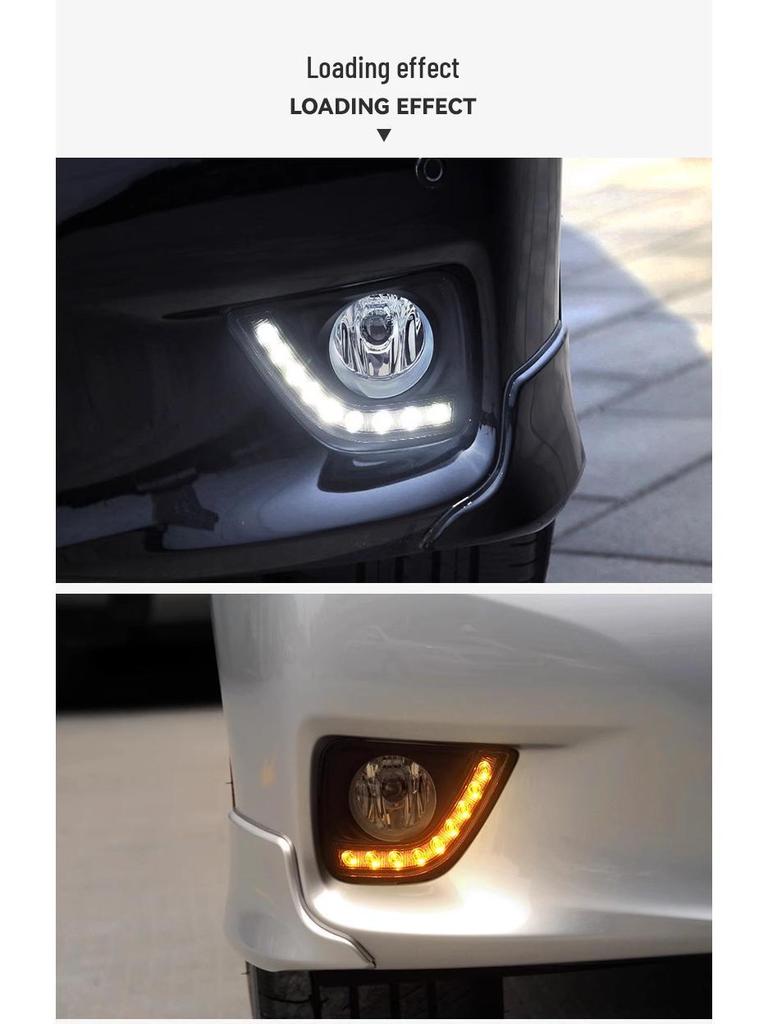 LED Daytime Running Lights for 2010-2012 Toyota Reiz (Three-Color)