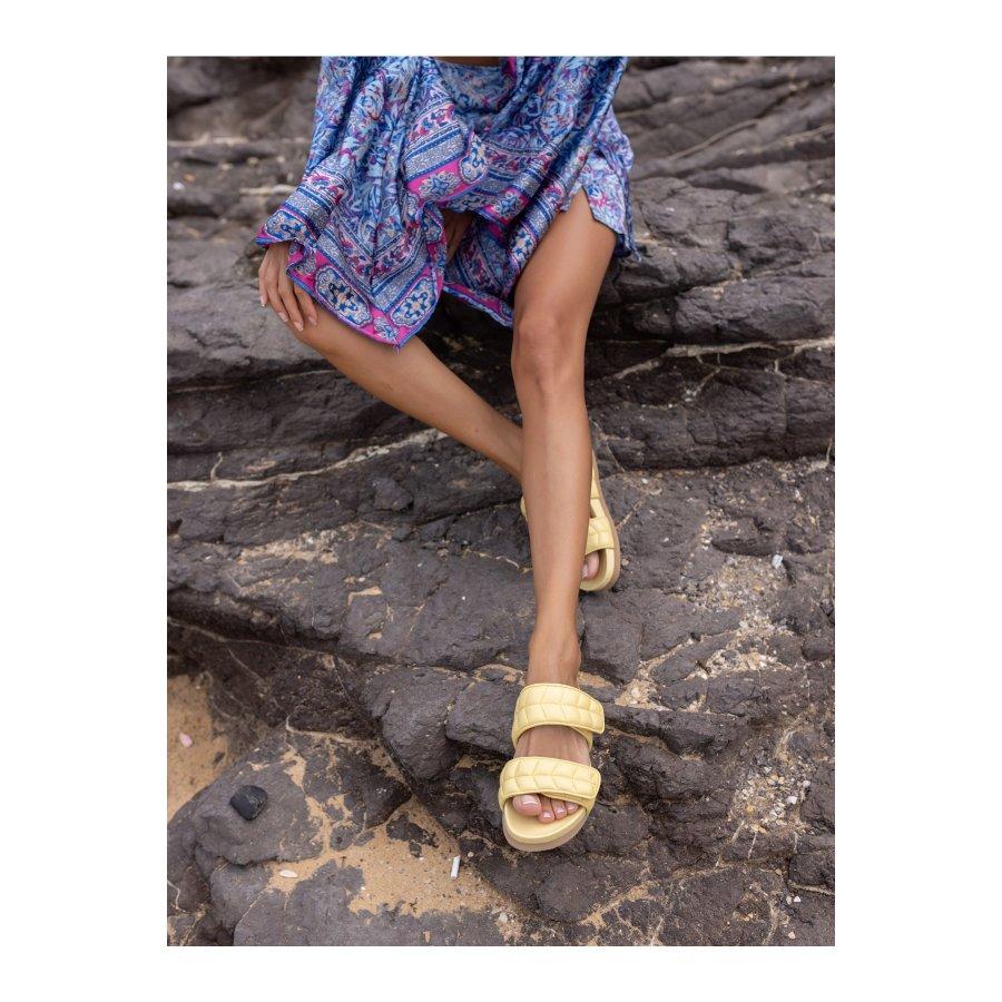 Женские летние повседневные тапочки из натуральной кожи