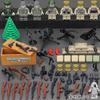 Military Soviet Army Soldiers 7 Pcs   Arms Building Blocks Playset Kits For Kids Gift