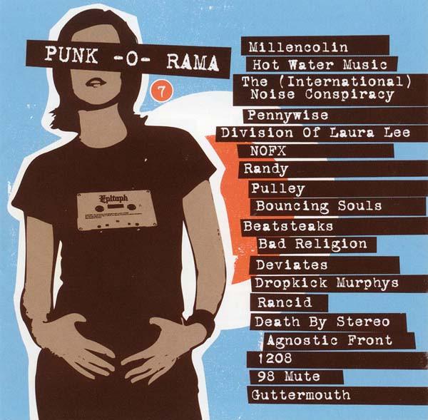 CD VARIOUS - Punk-O-Rama 7 866462 Epitaph 2002 US Rock Used