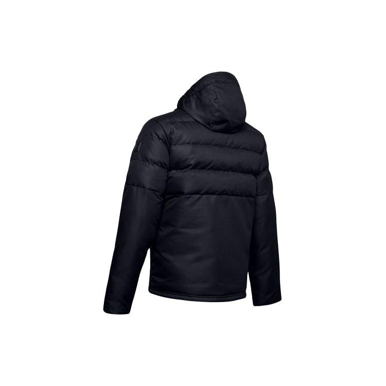 Under Armour Sportstyle Training Hooded Down Jacket Men Outerwear Black 1342693-001