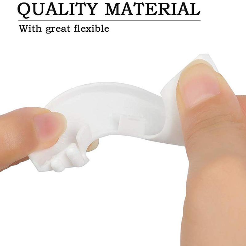 20 шт. хомутов для радиаторных труб, смеситель для душа в ванной, угловой клапан, заглушка для трубы, декоративная крышка, защелкивающаяся пластина, аксессуары для кухонного смесителя