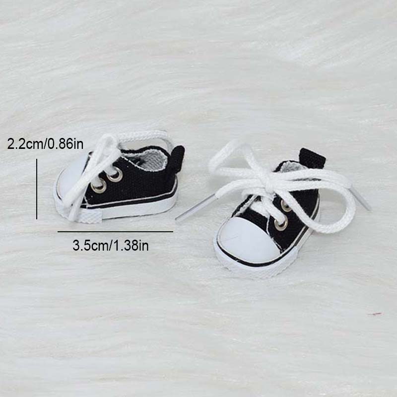 For Labubu Canvas Shoes Suitable For 17Cm Labubu Dolls Shoes Boots Toys Casual Sports Shoes Dolls Accessories Diy Doll Toys