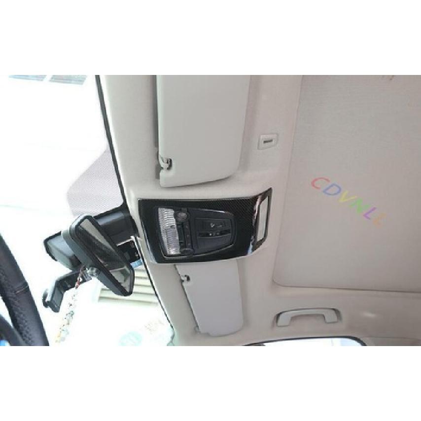 ABS Carbon Fiber Front Reading Light Lamp Frame Trim For BMW X3 F25 X4 2011-2017