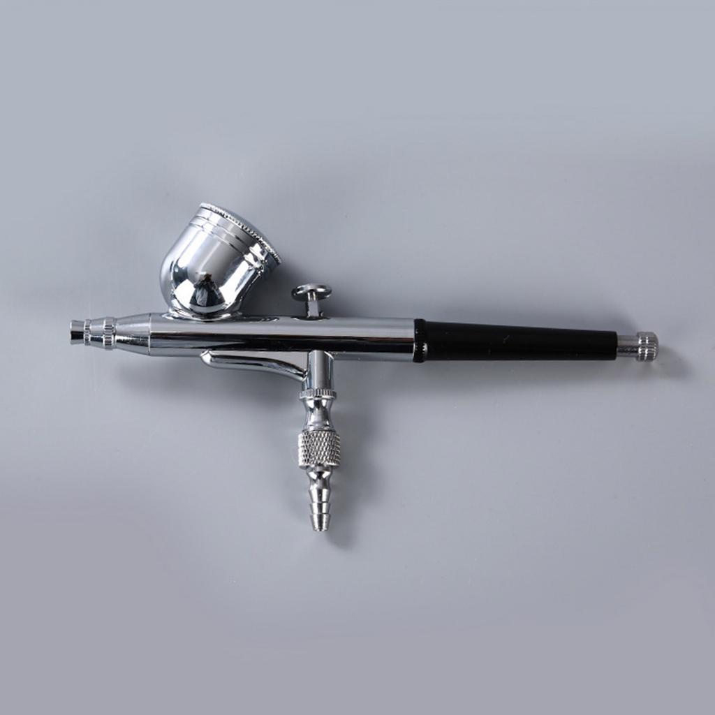 For Nail Art Cake Toy Models Gravity Feed Trigger Type Dual Action Airbrush Pen Replace Cup Airflow Adjustable Spray Gun