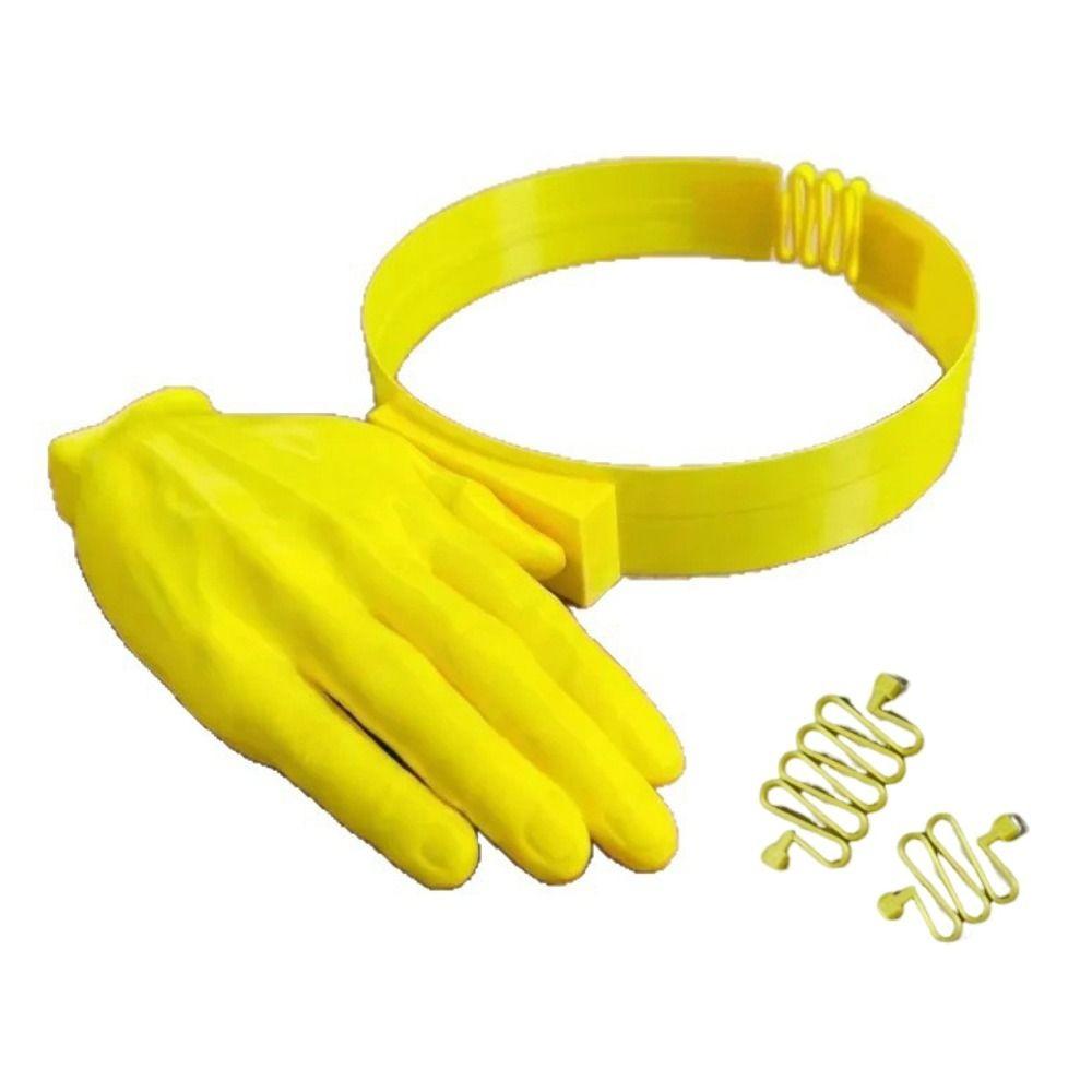 Creative Sun Protection Cap 3D Printing Palm Visor Headband Hand Shape Sun Hat  Summer Season