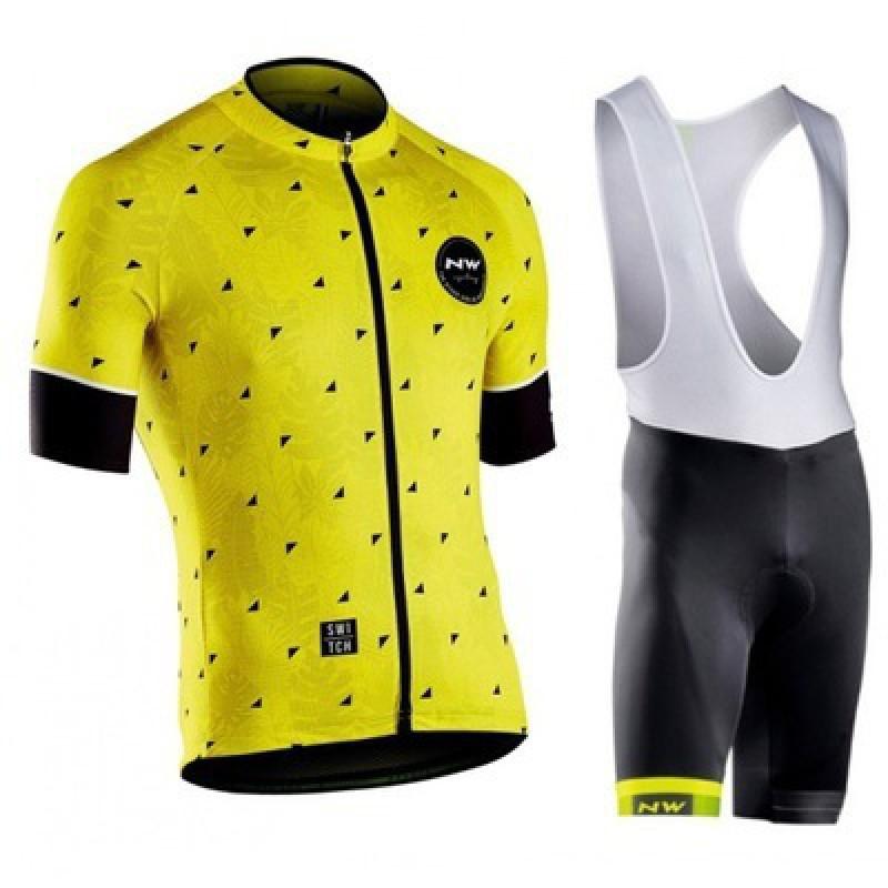 Mens Cycling Jersey Set Short Sleeve Breathable Quick-Dry Mountain Road Bike Apparel Sportswear