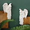 Sleeping Angel Door Frame Decoration Winged Girl Door Corner Resin Figurine Home