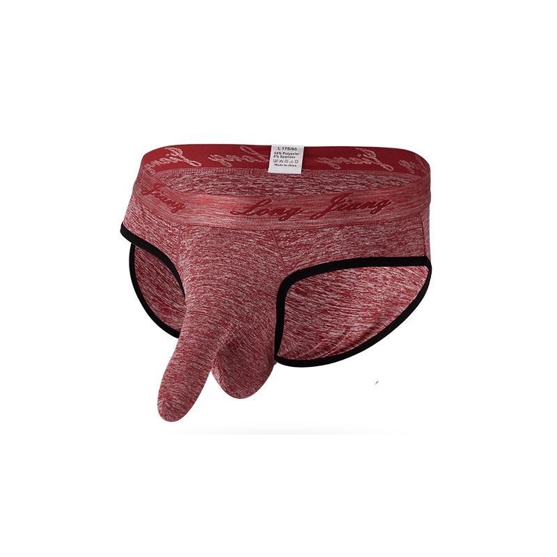 Men Bikini Pouch Briefs Sleeve Penis Sheath Underwear Shorts Underpants Lingerie