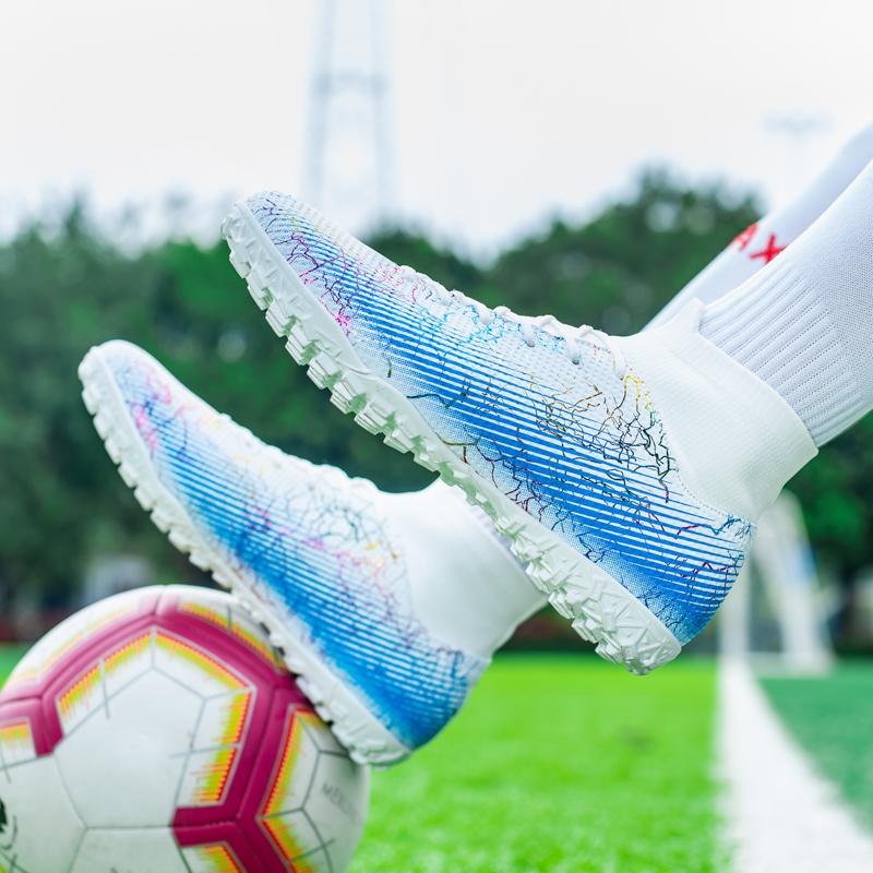 Football Boots Children's Men's Short Dipping Student Girls Broken Junior Training Club Competition Football Sneakers