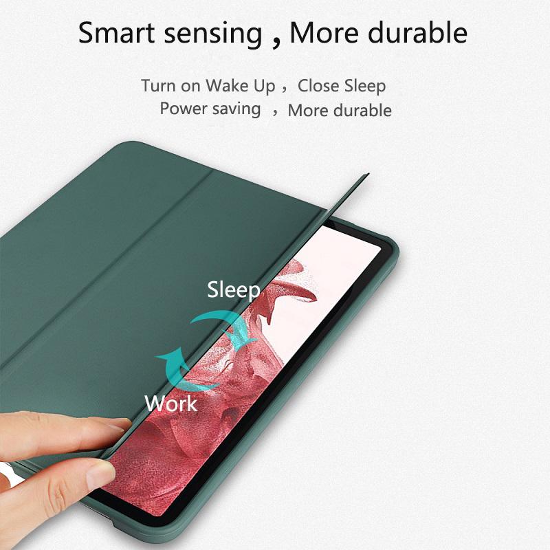 Чехол для планшета Samsung Galaxy Tab A8 10,5 X200 A7 T500 A7 Lite T220, умный чехол из искусственной кожи для Galaxy Tab S6 Lite S7 S8 Funda