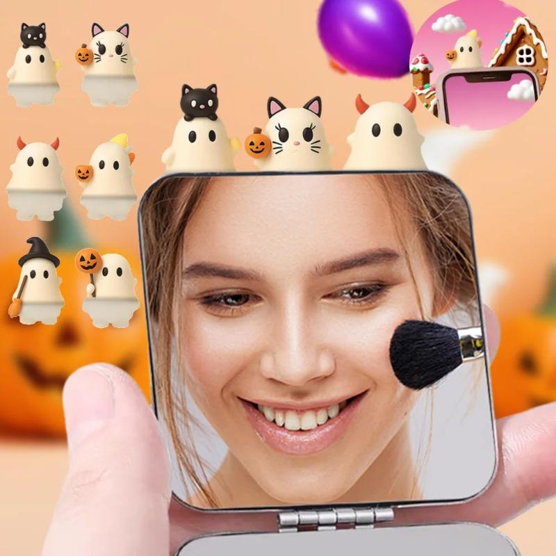 Ghostees Mystery Phone Buddy Halloween Ghost Phone Accessories Stick-on Cute Car Decor Rearview Mirror Dashboard Decorations
