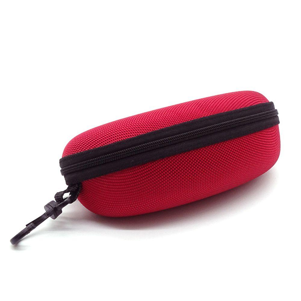 Крючок Молния Коробка Чехол для защиты очков Жесткий чехол Коробка для очков Сумка для солнцезащитных очков Ракушка Раскладной чехол