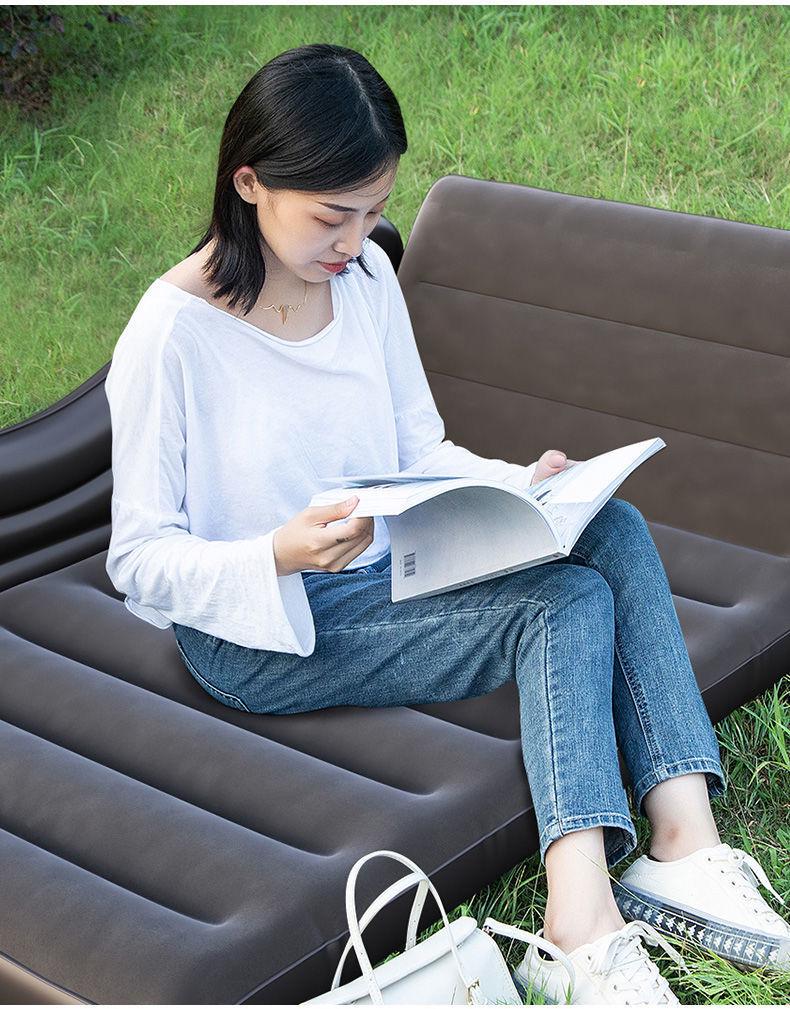 Универсальный надувной матрас для автомобиля без запаха для семиместного седана