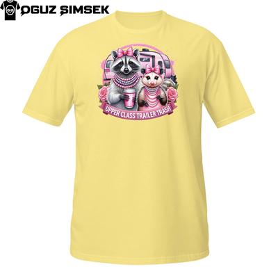Футболка «Треш высшего класса» | Смешная гламурная енот-опоссум деревенщина кутюр
