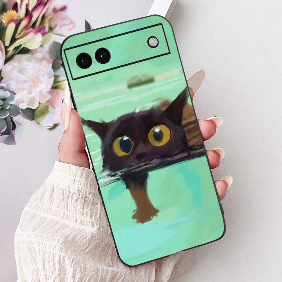 Luxury Painted Cover For Google Pixel 6A Case Soft Silicone Phone Case For Google Pixel 6A Google6A 2022 Back Cover 6.1"