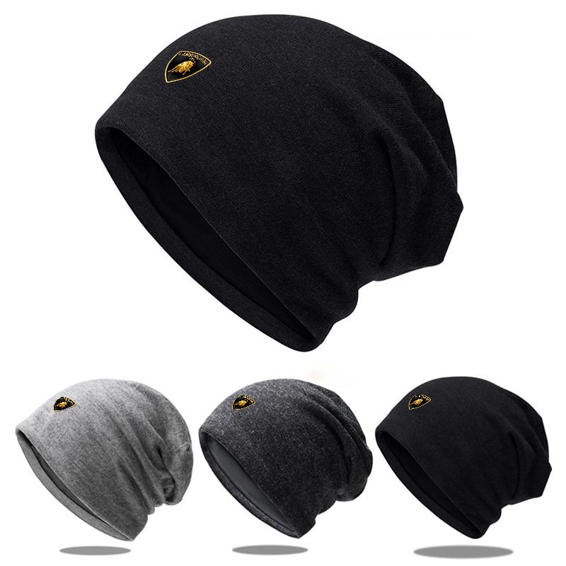 Регулируемая шапка с логотипом автомобиля, высококачественная, с плюшевой подкладкой, зимняя шапка для Lamborghini Urus Huracan Aventador, премиальные автомобильные аксессуары