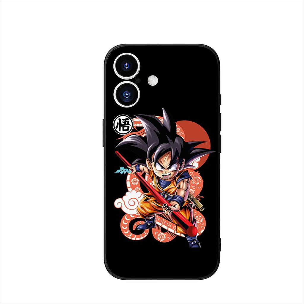 Phone Cover for Apple iPhone 17 16 15 11 Pro XS Max XR 6 7 8 Plus + SE 2020 5 16E Case Dragon Gokus Ball Torankusu Trunks Casing