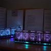 Gift DIY Kit Analog Nixie Tube Glow Clock Music Led Rgb Luminous Digital Display