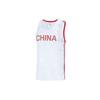 Mens Training Series China 3x3 Replica Logo Solid Color Letter Training Breathable Round Neck Basketball Jersey Men Jersey 1364595-014