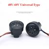 Plastic Tricycle Horn Black Anti-theft Buzzer Reversing Voice Horn Electric Bike Accessories