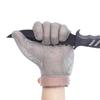 Защитная перчатка из нержавеющей стали с сеткой-кольчугой, устойчивая к порезам, стальная перчатка мясника для защиты рук при разделке мяса СИЗ
