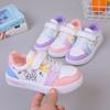 Кроссовки Colorful Kid Sneakers 2025 Осень Новая Мультяшная Повседневная Обувь Милая Девочка Обувь для Скейтборда Мягкая Подошва Детская Обувь Zapatos Niña Tenis