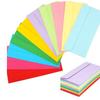 50 Pieces Self-Seal Envelopes Business Envelopes Standard Envelopes Colorful Envelopes for Office Birthday Invitations