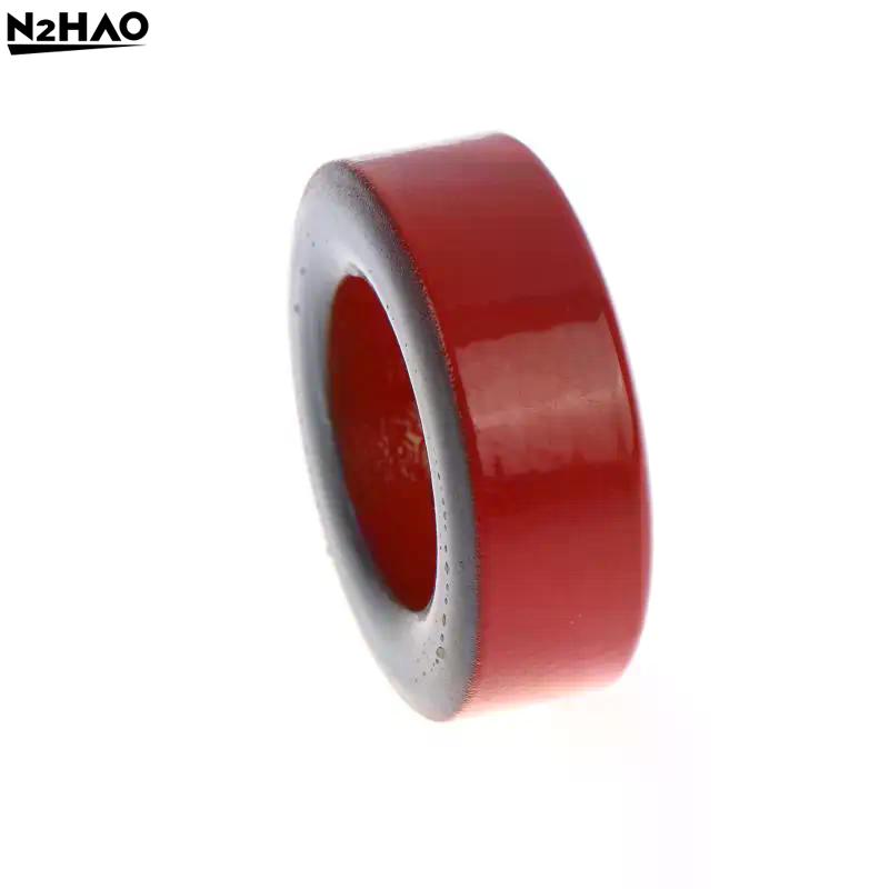 1PCS T157-2 Iron Ferrite Toroid Cores 40*24*14.5 MM For Inductors Iron Powder Core Red Ring Low Permeability