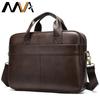 Портфель, мужская сумка из натуральной кожи, мужские офисные сумки для мужчин, сумка-мессенджер для ноутбука, деловые мужские кожаные сумки 15 дюймов 7022