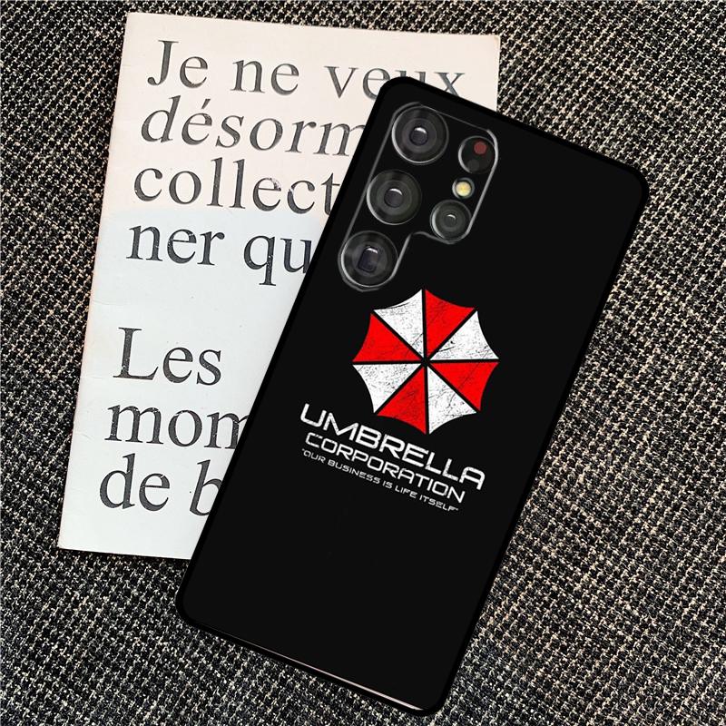 Чехол Umbrella Corporation для Samsung Galaxy S21 S22 S23 S24 Ultra Note 20 Note 10 S8 S9 S10 Plus S20 FE