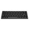 Механическая игровая клавиатура на 68 клавиш с RGB-подсветкой, с возможностью горячей замены, проводная, с коричневыми переключателями, для компьютера