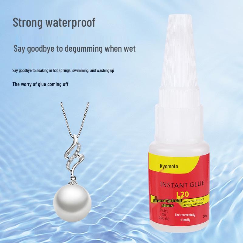 Pearl Jewelry Adhesive for Beads, Pendants, Earrings, and Rhinestones