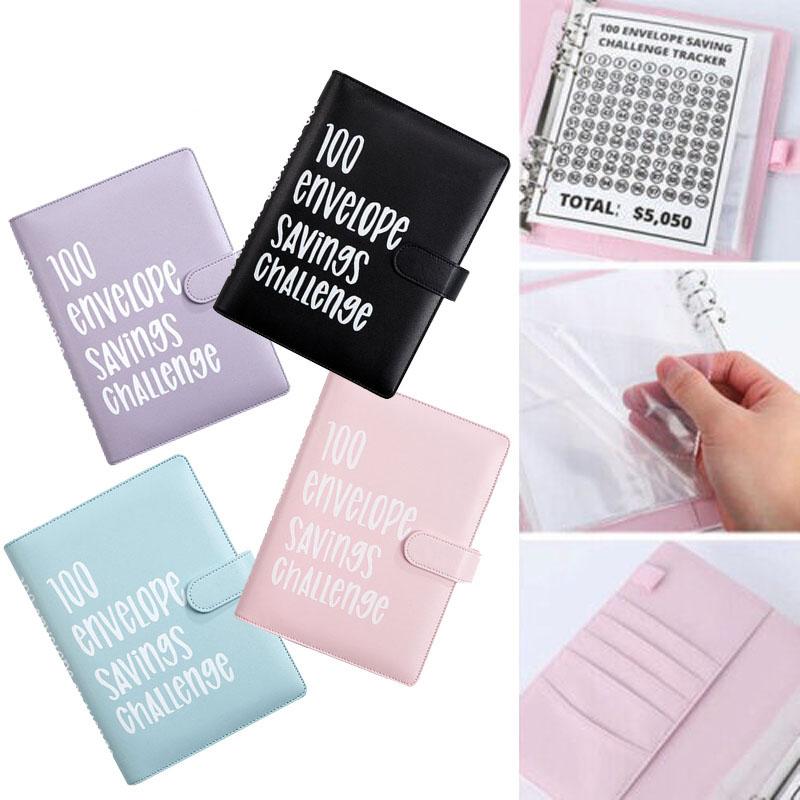 100 Envelope Challenge Binder Easy and Fun Way To Save $5,050 Savings Challenge