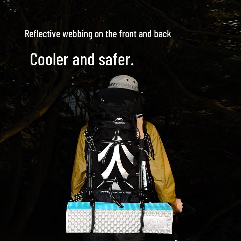 Легкий многофункциональный туристический рюкзак Naturehike 70 л