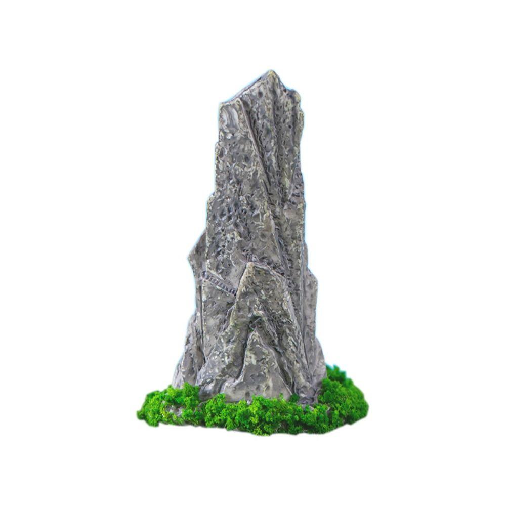 Decorative Mini Rockery Ornament Simulation Waterfall Rocks Micro Landscape Ornaments  Fish Tank