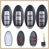 2 3 4 5 Кнопок Чехол Корпус Брелок для Ключей Автомобиля Для Nissan Altima Maxima Sunny Rogue Teana Sentra Versa Murano Без Наклейки с Логотипом