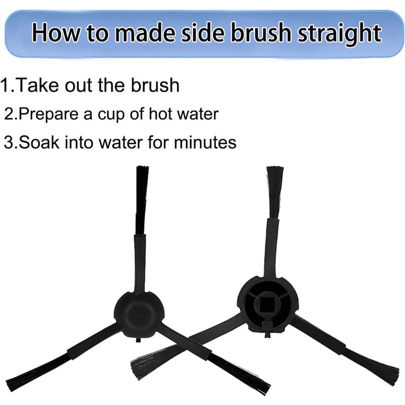 Основная боковая щетка Hepa фильтр насадки для швабры пылесборники как показано пластик для пылесоса Dreame L20 Ultra