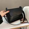 Summer Solid Color Women's Bag PU Leather Flap Shoulder Bag Fashion Lady Armpit Handbag and Purse Trendy Underarm Bag MIT
