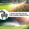 Automatic Water Timer 2 Outlet Garden Irrigation Watering System Sprinkler Programmer Tools for Garden Irrigation System