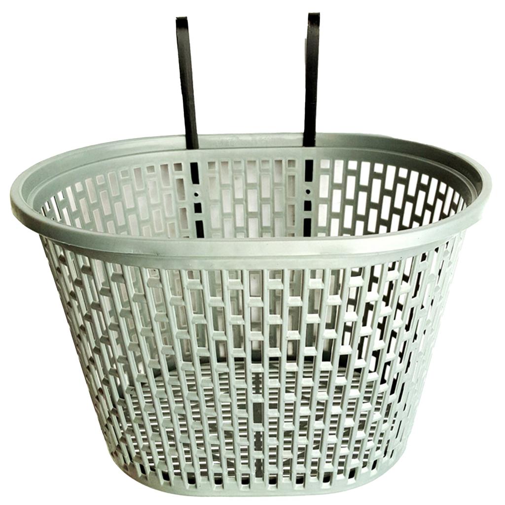 Универсальная пластиковая корзина в пасторальном стиле, органайзер для велосипеда, складной органайзер для велосипеда, передняя корзина, оборудование для верховой езды