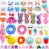 Barwawa 30cm Doll Clothes and Accessories 31 Sets  10 Swimsuits + 4 Sunglasses + 2 Floats + 10 Shoes + 5 Accessories