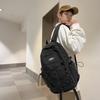 Large High School Town Black [ZESU] Backpack, Korean, Women's, Capacity, School, Student, Rucksack, Student, Men's, Lightweight, Men's, Women's,
