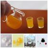 Playing House Lemon Water Miniature Drinks Jug Cup Doll Accessories Coffee Milk Drinking Model