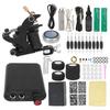 Coil Tattoo Machine Kit Power Supply Practice Skin Tattoo Template Novice Tattoo Tool Set