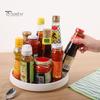 Вращающийся на 360 градусов органайзер Lazy Susan с большой вместимостью и нескользящей конструкцией, многоцелевая кухонная полка для специй, поворотный стол Lazy Susan