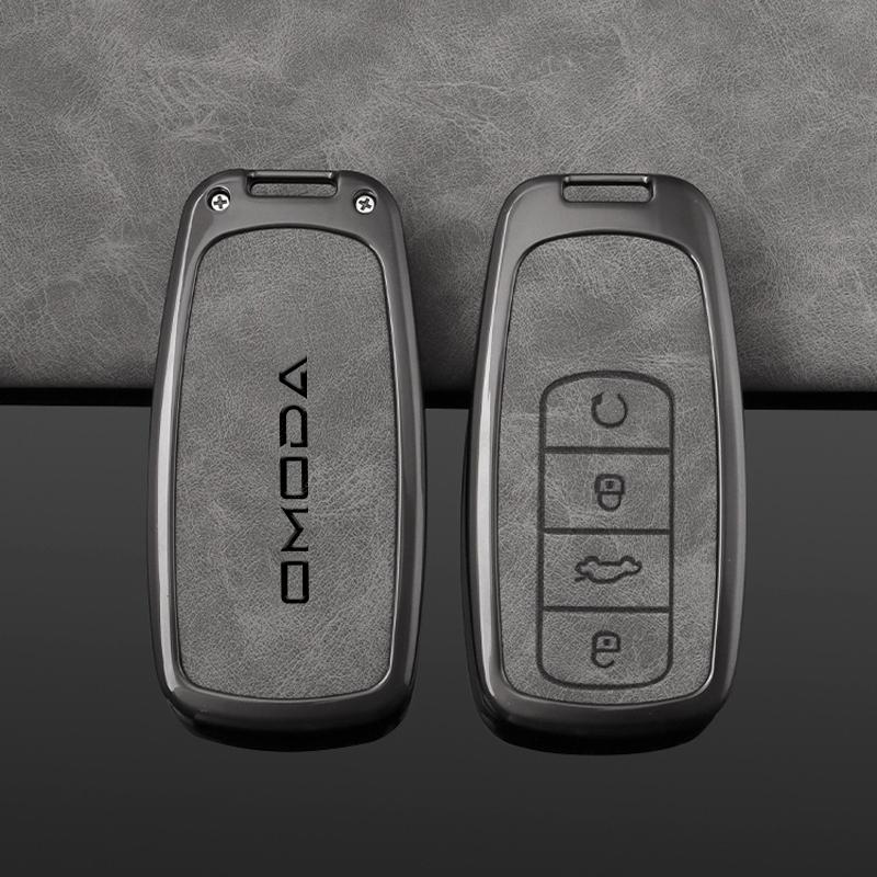 НОВЫЙ чехол-брелок из сплава для автомобильного ключа, Для JAECOO Omoda C5 E5 C9 5 EV 2024 2025, Защитный аксессуар для корпуса дистанционного ключа